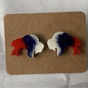 Buffalo bills earrings